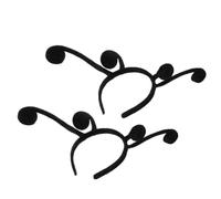 HAPINARY Cerchietti per Chioma Neri 2 Pezzi Antenne per Halloween e Feste, Accessori Cosplay Versatile e Decorativo per Donne in Performance e Party