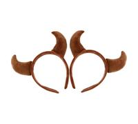 HAPINARY Cerchietto Con Corno Da Diavolo Per Cosplay Con Orecchie Da Demone Copricapo Con Corna Da Diavolo Cappello Da Per Cosplay Di