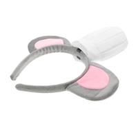 HAPINARY Cerchietto con Orecchie Topo Grigie e Cappello Accessorio per Costumi Cosplay e Feste e Versatile per Halloween e Speciali