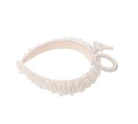 HAPINARY Cerchietto Fotografico Perle Bianche Chioma e Elegante Finte per Accessorio di Compleanno 40 Anni Acconciature Diverse e Feste