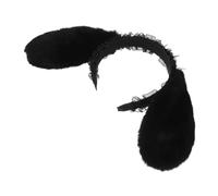 HAPINARY Cerchietto Orecchie Coniglio Halloween Punk con Borchie e Pizzo Fascia Capelli Donna per Costume Cosplay Masquerade Party Accessorio Dark Gothic Morbido e Confortevole