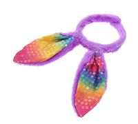 HAPINARY Cerchietto Orecchie Coniglio Morbido Plush Sfumato Fascia per Adulti Accessorio Pasqua e Carnevale Comodo e Originale per Feste e Cosplay