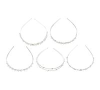 HAPINARY Cerchietto Per Chioma Da Sposa Strass E Perle Artificiali Fermagli Da Donna Per Matrimonio Festa Evento Speciale