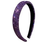 HAPINARY Cerchietto Strass Decorativo Cerchietto Viola Resistente Copricapo Elegante Per Feste E Occasioni Speciali
