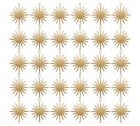HAPINARY Charm Pendente Sole per Collana e Cavigliera 50 Pezzi in Lega Oro