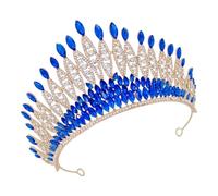 HAPINARY Chioma Fascia Da Sposa Tiara Per Donna Accessorio Per Chioma Da Compleanno Copricapo Da Sposa Materiale Metallico Comodo Design Unico Moda