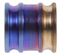 HAPINARY Ciondolo in Titanio Cordino per Paracord, Perlina Portachiavi Resistente e Compatta, Accessorio Fai da Te per Bracciali e Collane da Viaggio e Uso Quotidiano