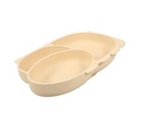 HAPINARY Ciotola Silicone Per Forma Di Mucca Piatto Con Ventosa Anti-scivolo Per Svezzamento e Pasti Divertenti Facile Da Pulire e Sicuro Per Piccoli