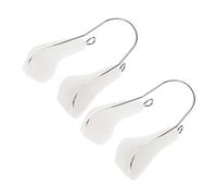 HAPINARY Clip Correttore Naso in Silicone 2 Pezzi Dispositivo Modellatore Naso Senza Strumento Bellezza Viso