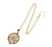 HAPINARY Collana D'ingrandimento Vintage Ciondolo Decorativo Per Lettura e Osservazione Collana Lunga in Acciaio Inossidabile Per Donna