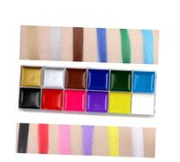 HAPINARY Colore dell'olio Dipinto Vernice per Halloween Pittura facciale Corpo Olio per la Pittura del Trucco Costume per Adulti Vernice per Il Trucco Kit del Make up