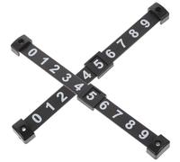 HAPINARY Contatori di Punteggio Accessori per Giochi da Tavolo per Calciobalilla da Tavolo 2 Pezzi in Pp Nero , Pratici e Facili da Identificare