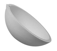 HAPINARY Contenitore per Evaporazione in Ceramica Bianco, Resistente e Portatile, per Industria Chimica e Farmaceutica, Piatto Rotondo da Laboratorio