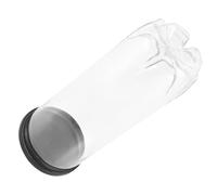 HAPINARY Contenitore Trasparente per Palline Tennis Tascabile, in PVC | Forma Compatta, Facile da Portare, per Allenamento all'Aperto e Squadre Scolastiche, Visibilità Immediata