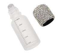 HAPINARY Contenitori Roll in Vetro Ricaricabili Per Profumo Trasparenti Per Campioni Di Profumo Con Sfera Rotante Contenitori Ricaricabili Per Viaggi Contenitori in Vetro Per Essenziali