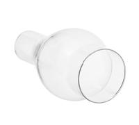 HAPINARY Copertura in Vetro Trasparente per Lampada a Cherosene, Paralume Vintage per Lampada a Olio, Accessorio Decorativo per Illuminazione d'Emergenza, 1 Pezzo Dimensioni 7,6X16,5 CM