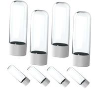 HAPINARY Coperture Protettive Trasparenti Per Testine Spazzolini Elettrici, Set 8 Pezzi, Accessori Riutilizzabili Per Viaggi e Uso Quotidiano, Compatibili La Maggior Parte Degli Spazzolini Elettrici