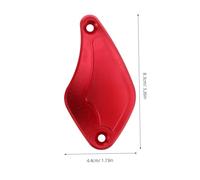 HAPINARY Coperture Serbatoio Liquido Freni in Rosso per con Sigillatura e Dissipazione Calore Serbatoio Freno per Ottimizzato