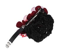 HAPINARY Copri Chignon Da Donna Retina Per Chioma Fermaglio Per Chignon A Fiori Per Hostess E Infermiera