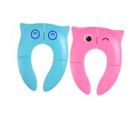 HAPINARY Copri Wc Pieghevole in Facile da Pulire Compatto e Leggero Adatto per Ragazzo Ragazza Ragazza e Viaggi