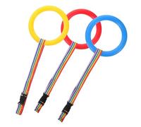 HAPINARY Corda Da Passeggio Per Bambini in Età Prescolare 3 Pezzi Manici Durevole E Riutilizzabile Sicura Per Esterni Adatta Per Asili Nido E Scuole Materne