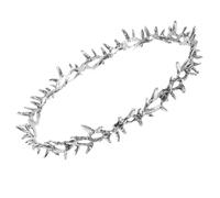 HAPINARY Corona Design Classico da Sposa Leggera e Resistente in Metallo Argento Accessorio Chioma Elegante che Non Scolorisce Né Si Deforma per Eventi e Compleanni