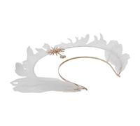 HAPINARY Corona per Capelli Halloween Donna Fascia Tiara da Dea Riutilizzabile e Resistente per Cosplay Feste Tema e Travestimenti