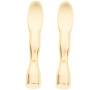 HAPINARY Cucchiaio in Metallo Per Massaggio Contorno Occhi Applicatore Comodo Per Crema Contorno Occhi Accessorio Per Massaggio Oculare Domestico Design Compatto Sul Manico