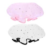 HAPINARY Cuffia Da Doccia Cuffia Da Bagno Elastica Adatta Per Proteggere I Chioma Durante La Doccia O L'uso in Spa E Cucina