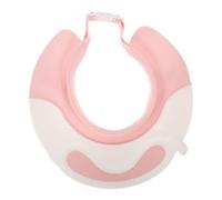 HAPINARY cuffia per shampoo cuffia da bagno di protezione cuffie per doccia cuffia da bagno in silicone cappucci protettivi per le orecchie cuffia lava scudo doccia pvc rosa