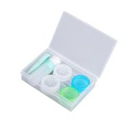 HAPINARY Custodia Per Lenti A Contatto Da 2 Pezzi Con Barattolo Di Conservazione Scatole Doppie Per Lenti Per L'uso Conservazione