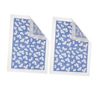 HAPINARY Decalcomanie Blu per Ceramica Ad Alta Temperatura Trasferimenti per Argilla E Porcellana Carta da Trasferimento per Piatti Tazze E Decorazioni