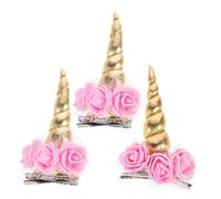 HAPINARY Decorazioni Per Chioma A Forma Di Corno Di Unicorno Fermagli Eleganti Per Ragazze Accessori Decorativi Per Feste E Bomboniere