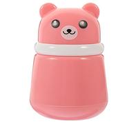 HAPINARY Dispenser Per Cipria in Polvere Contenitore Per Cipria Forma Di Orso Applicatore Piumino Incluso Adatto Per Ragazzo Ragazza Ragazza e Adulti Semplice Da Usare e Trasportare