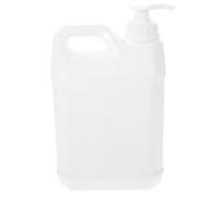 HAPINARY Dispenser Per Liquidi Pompa Per Cosmetici e Chimici Riutilizzabile e Sicuro Colore Bianco Per Domestico