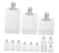 HAPINARY Dispenser Viaggio Per Toeletta Perdite Vuoti Per Shampoo Bagnoschiuma Gel Per e Per Viaggi Vacanze Campeggio e Attività All