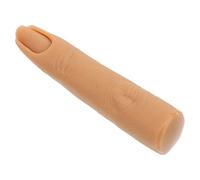 HAPINARY Dito in Silicone Per Esercitarsi in Nail Art Di Dito Finto Lavabile Forniture Per Manicure Pratiche E Durevoli