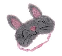 HAPINARY Dormire A Forma Di Coniglio Copertura Occhi in Peluche Benda Morbida Adatta A Donne E Ragazze