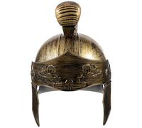 HAPINARY Elmo da Soldato Romano Cosplay, Copricapo Storico Medievale Scudo, Accessorio per Feste e Carnevale, Design Dettagliato e Facile da Indossare, Costume da Guerriero Maschile