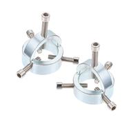 HAPINARY Estrattore Di Ruote in Acciaio Utensile Manuale Rimozione Della Ruota Del Ventilatore 2 Pezzi Per Cappe Aspiranti E Elettrodomestici