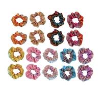 HAPINARY Fasce Elastiche Per Chioma Da Donna 18 Pezzi Decorazioni A Gradazione Di Colore Fasce Per Coda Di Cavallo Per Chioma Coda Di Cavallo Accessori Ragazze
