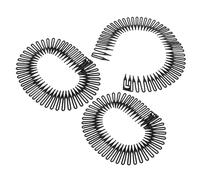 HAPINARY Fasce Flessibili Elastiche Fasce Circolari Denti Pettine Molla Pettini Circolari in Plastica Denti Per Lavaggio Sport