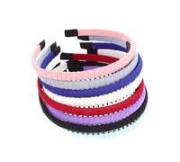 HAPINARY Fasce per Chioma Antiscivolo Pettine a Denti, Cerchietti da Donna e Ragazza, Set 8 Pezzi Misti per Uso Quotidiano e Acconciature Eleganti Stile Casuale