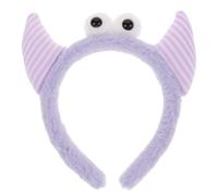 HAPINARY Fascia per Chioma Donna in Peluche Porpora Corna di Bue, Pratica alla Moda per Lavare Viso e Mantenere i Chioma Lontani dal Volto