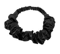 HAPINARY Fascia per Chioma Donna in Raso Nero Vestibilità Sicura e Design alla Moda, per Lavare Viso e Viaggiare Mantenendo i Chioma Lontani dal Volto