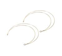 HAPINARY Fascia Per Chioma in Metallo Elegante A Forma Di Angelo Copricapo A Doppio Minimalista Accessorio Per Chioma Unico Per Donne Sottile E Comodo Da Indossare