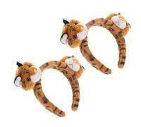 HAPINARY Fascia Per Chioma Orecchie Di Tigre in Pelliccia Sintetica Accessorio Per Chioma Divertente Da Tigre Cerchietto Per Ragazze E Donne Orecchie Di Animale