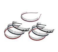 HAPINARY Fascia Per Con Dentini Per Ricci 7 Pezzi Pettine Con Denti in Metallo Accessorio Per Forcina