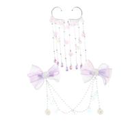 HAPINARY Fermacapelli A Forma Di Sirena Per Ragazze Set Di Fermagli Nappa E Catenella Accessori Per Chioma Per Feste Di Compleanno Abbellimenti Perle Artificiali