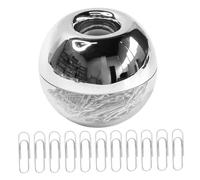 HAPINARY Fermagli Metallici per Carta 2 Set Scatola Regalo Magnetica Argento, Graffette Piccole Multifunzione per Ufficio, Scuola e Cartoleria Creativa